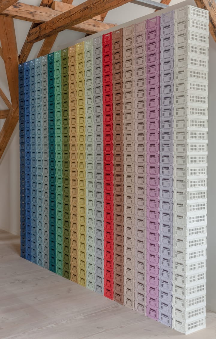 Colour Crate S 17x26,5 cm - Dark mint - HAY