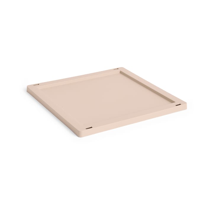 Colour Crate Square/Cube lock plastic medium - Powder - HAY