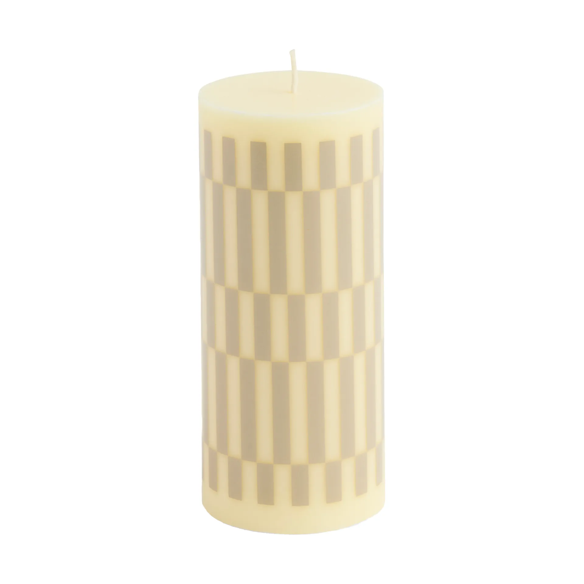 Column Candle blockljus small 15 cm, Cream-sand HAY