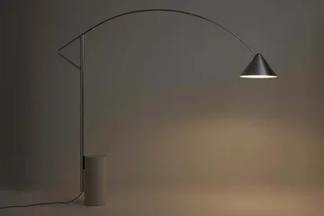 Compass golvlampa - Silver - HAY