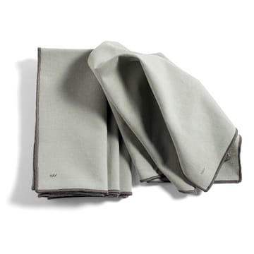 Contour tygservett 40x40 cm 4-pack - Grey - HAY