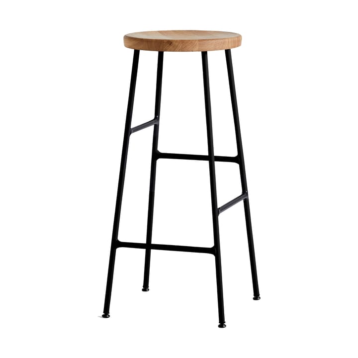 Cornet barpall 75 cm - Oiled oak-soft black - HAY