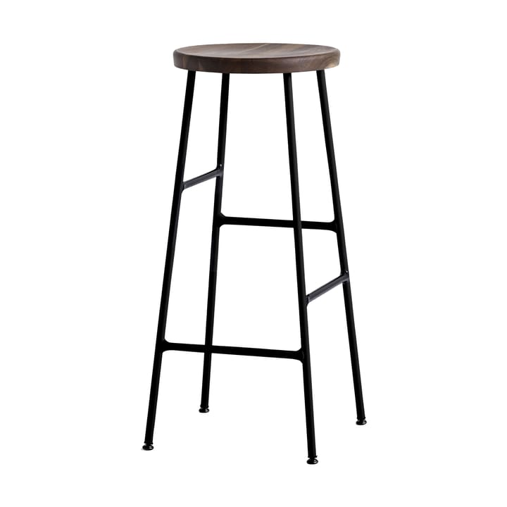 Cornet barpall 75 cm - Smoked oiled oak-soft black - HAY