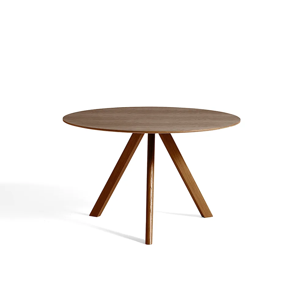 CPH20 Round matbord, walnut-Ø120 cm-valnöt HAY