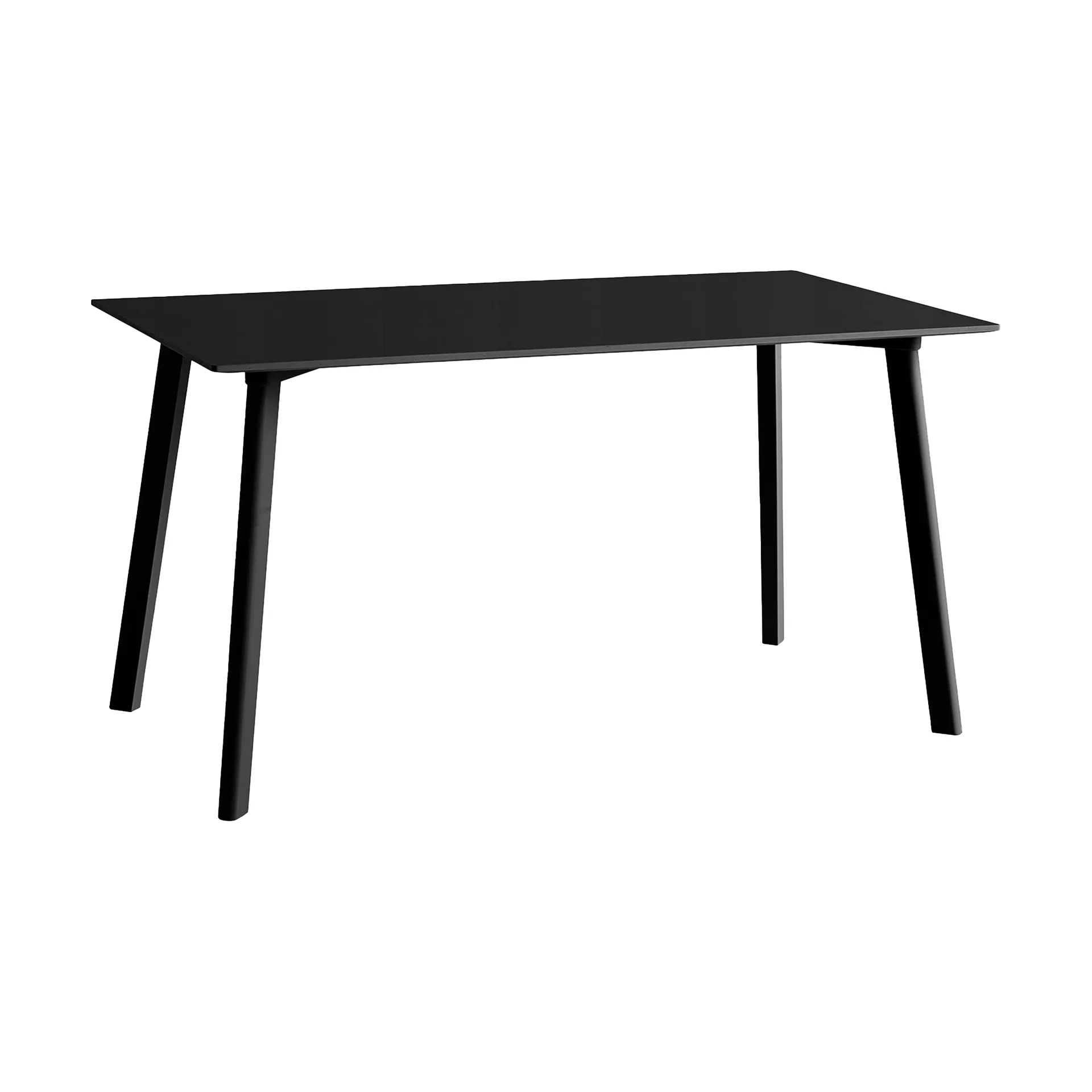 CPH210 Deux 2.0 bord 75x140 cm, Black water based-beech HAY