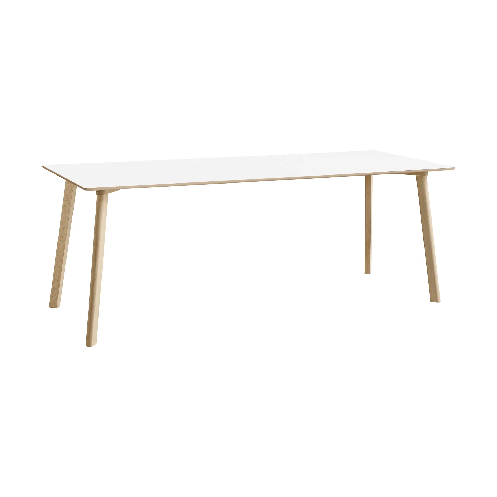 CPH210 Deux 2.0 bord 75x200 cm, Pearl white-untreated beech HAY