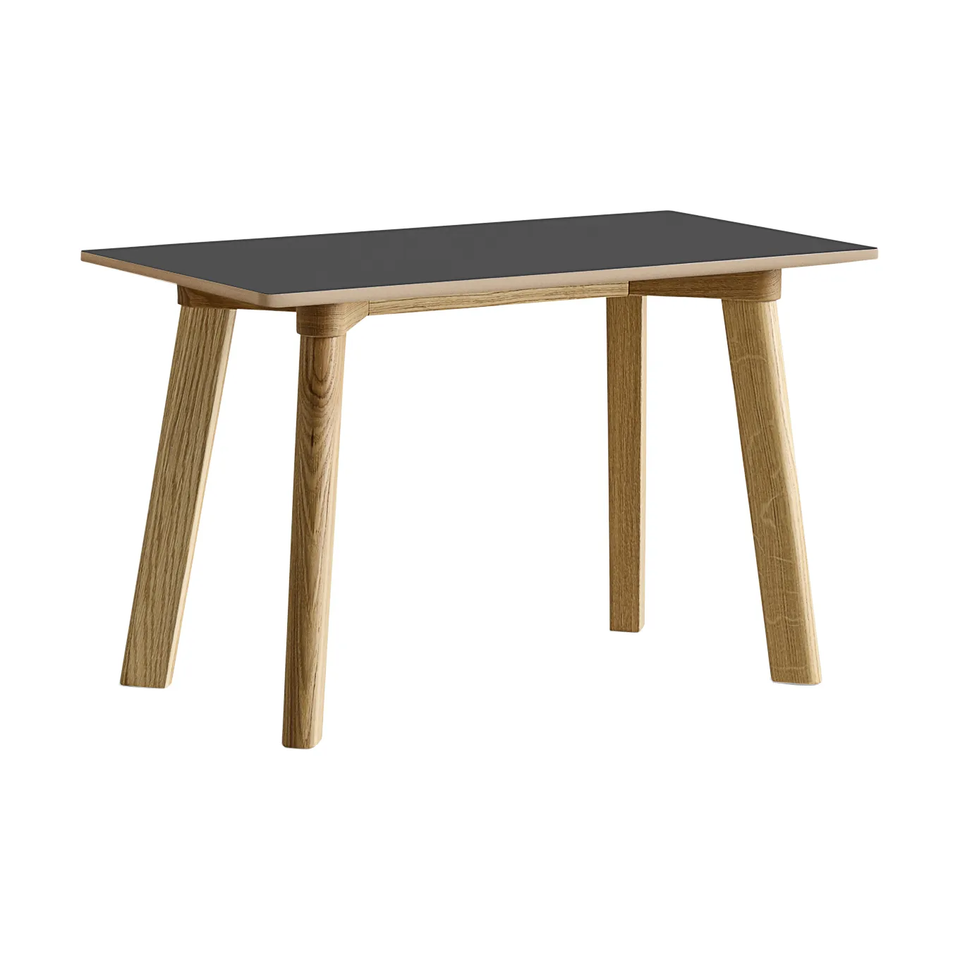 CPH215 Deux 2.0 bänk 75 cm, Stone grey-lacquered oak HAY