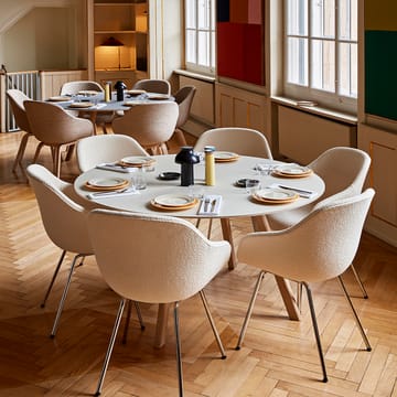 CPH25 matbord - Black oak-ekstativ svart - HAY