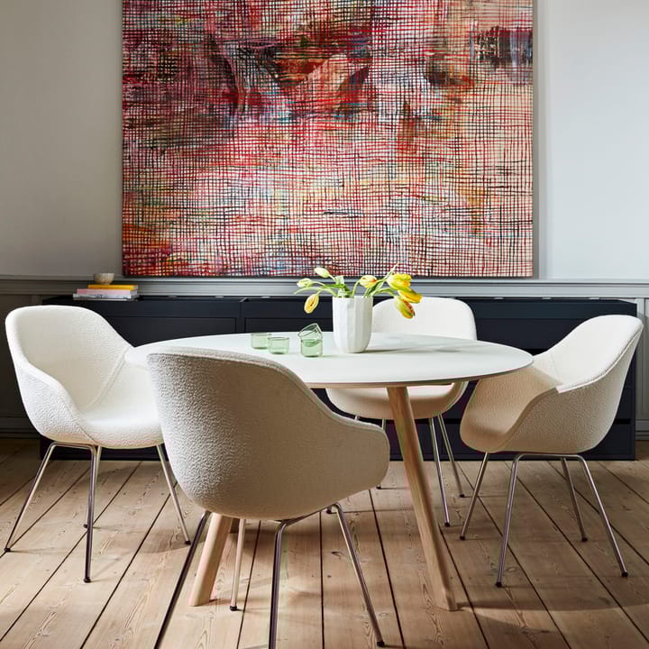 CPH25 matbord, Black oak-ekstativ svart HAY