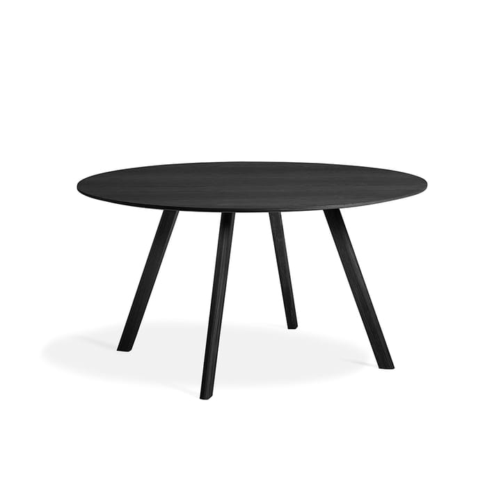 CPH25 matbord - black water-based lacquered oak, ekstativ svart vattenbaserad lack - HAY