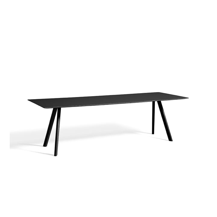CPH30 Extendable matbord 200 cm - Black linoleum-ekstativ svart - HAY