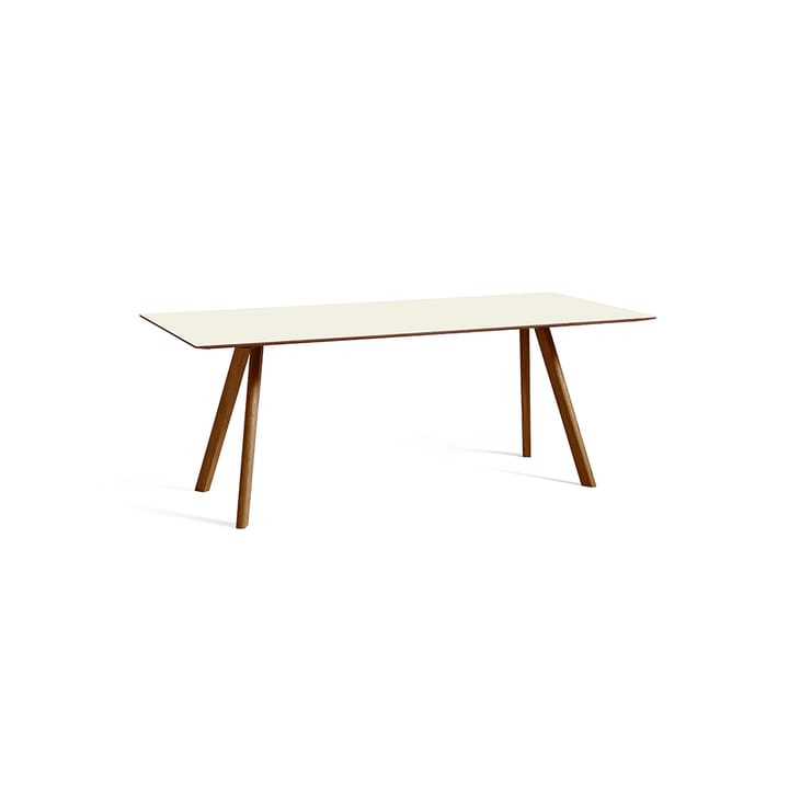 CPH30 matbord 200 cm - Off white linoleum-walnut - HAY