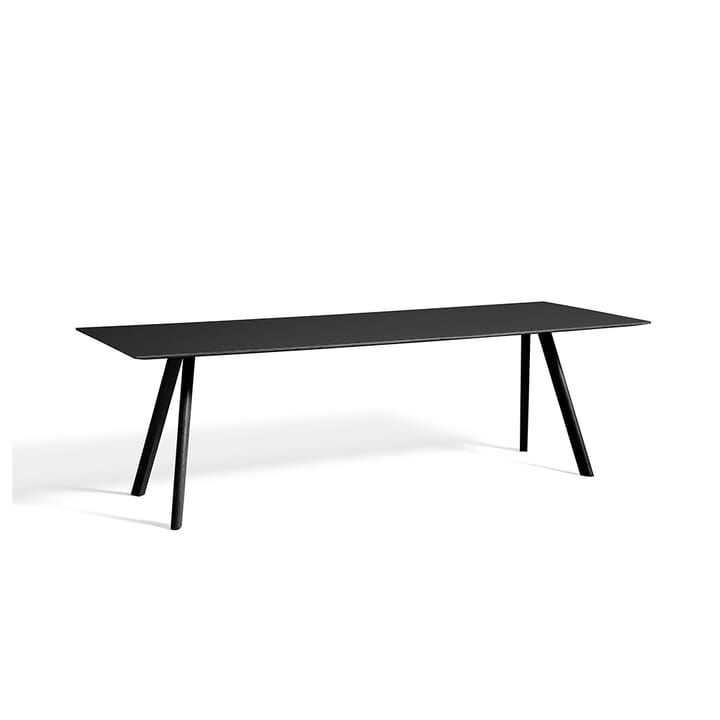 CPH30 matbord, 250 cm - Black linoleum-svartlackad ek - HAY