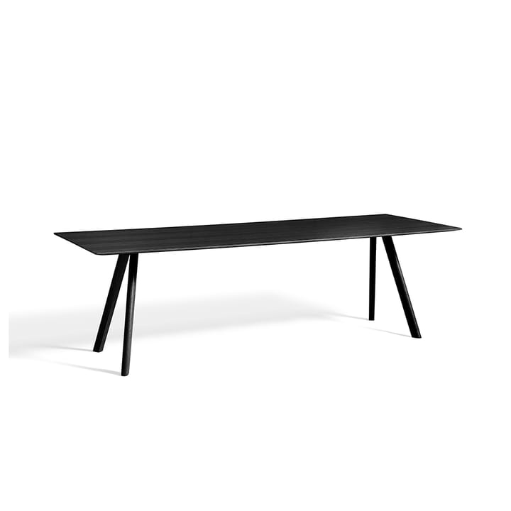 CPH30 matbord, 250 cm - black water-based lacquered oak, ekstativ svart vattenbaserad lack - HAY