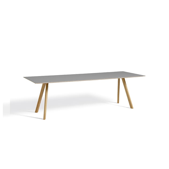 CPH30 matbord, 250 cm - grey linoleum, ekstativ vattenbaserad lack - HAY