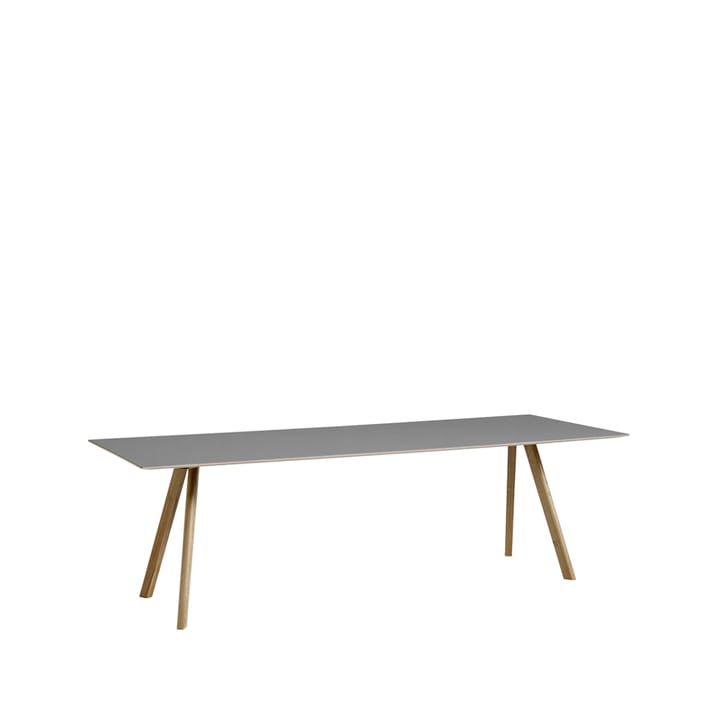 CPH30 matbord, 250 cm - grey linoleum, såpat ekstativ - HAY