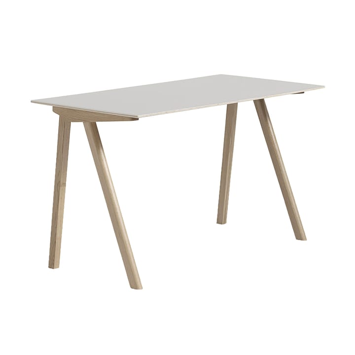 CPH90 2.0 skrivbord 65x130 cm - Off white linoleum-lacq. oak - HAY