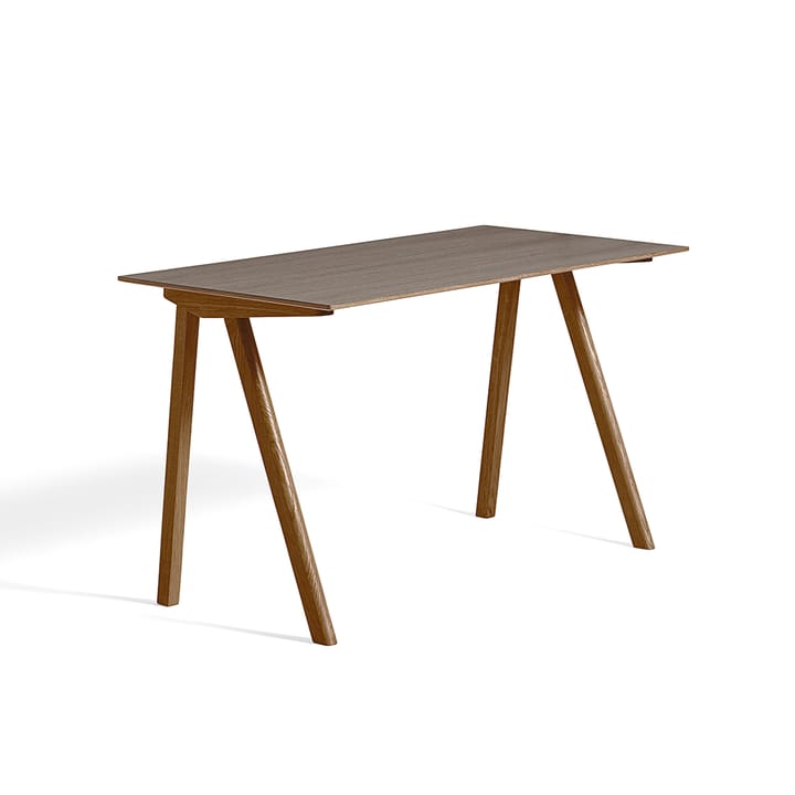 CPH90 skrivbord - water-based lacquered walnut, valnötstopp, valnötsstativ vattenbaserad lack - HAY