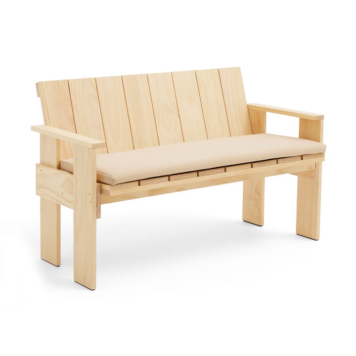 Crate Dining Bench bänk lackad furu - Klar - HAY