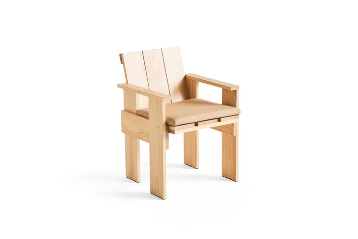 Crate Dining Chair karmstol - Water-based lacquered pinewood - HAY