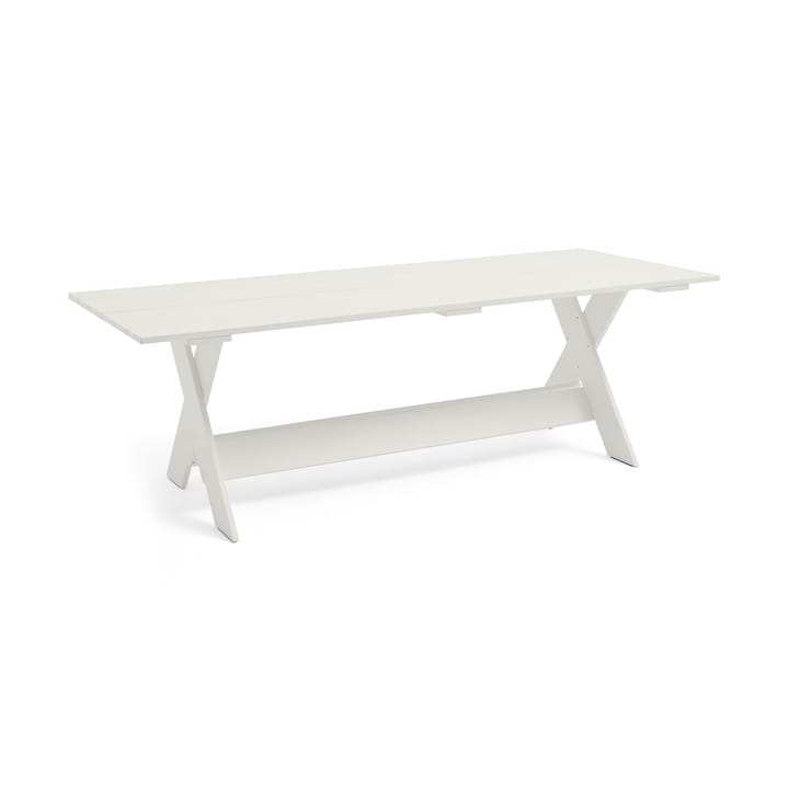 Crate Dining Table bord 230x89,5 cm lackad furu - White - HAY
