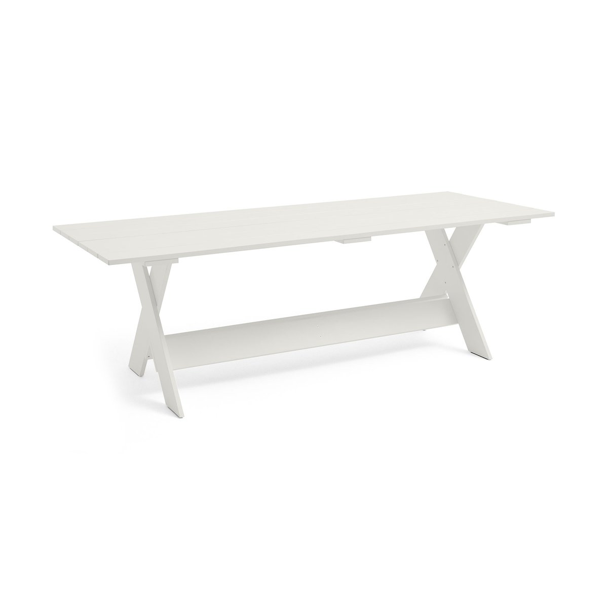 HAY Crate Dining Table bord 230x89,5 cm lackad furu White