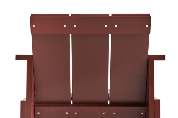 Crate loungestol lackad furu - Iron red - HAY