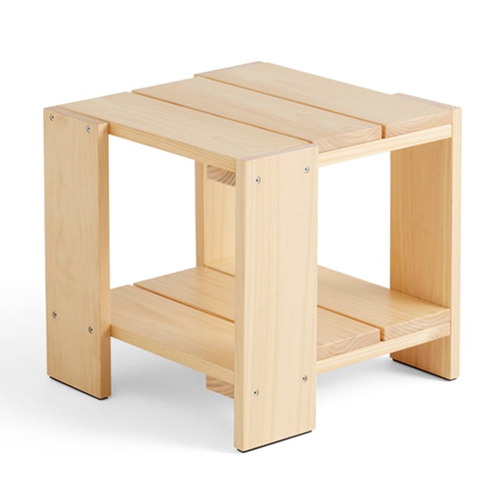 Crate Side Table bord 49,5x49,5x45 cm lackad furu - Water-based lacquered pinewood - HAY