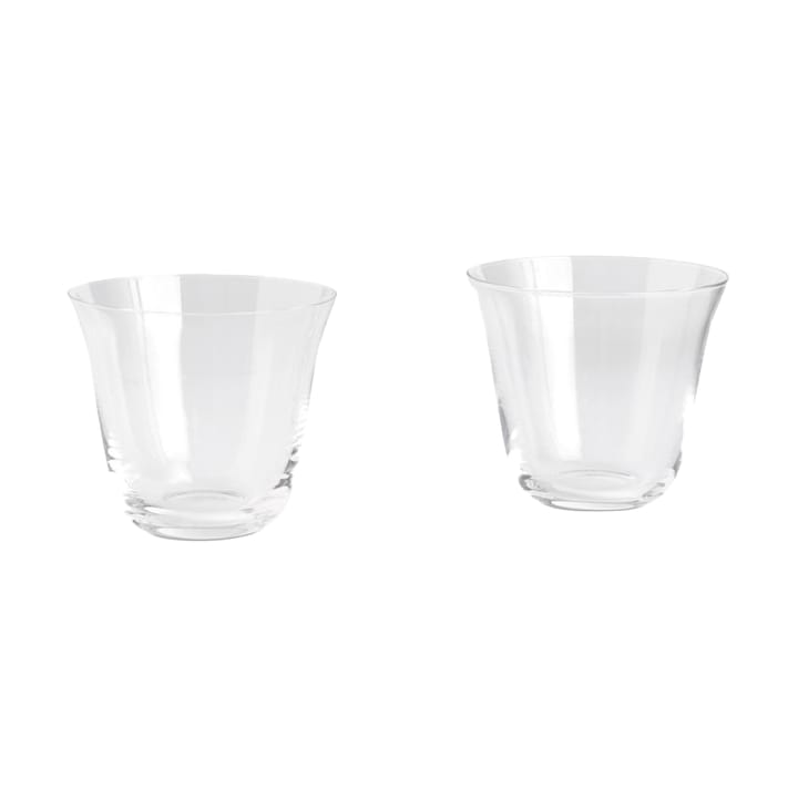 Curve Tumbler dricksglas 2-pack - Clear - HAY