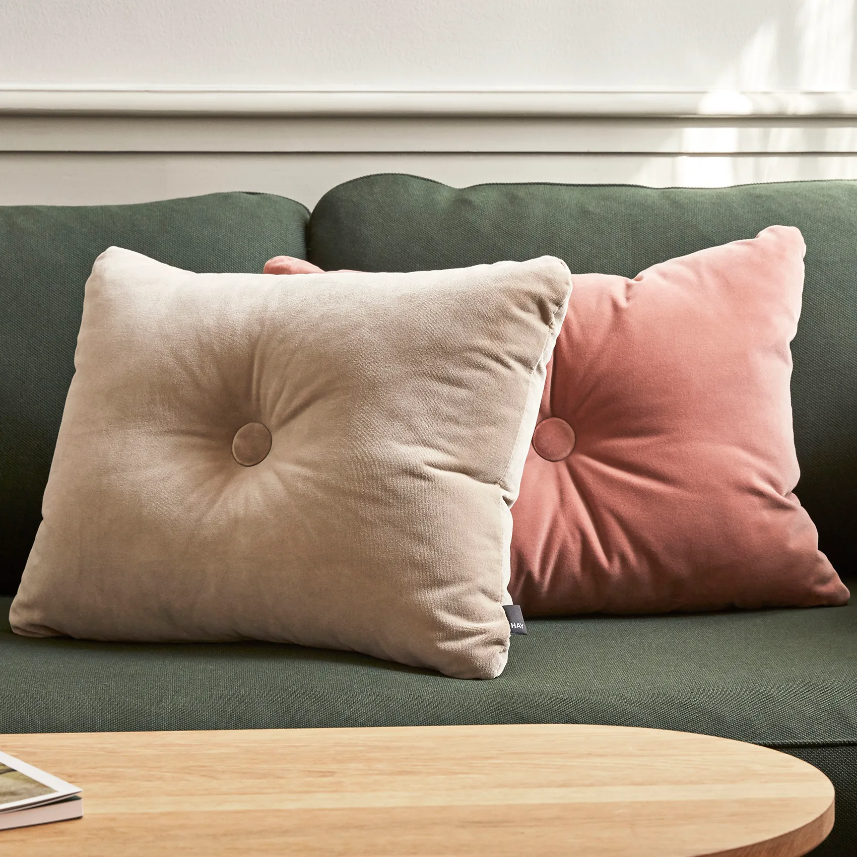 Dot Cushion Soft 1 Dot kudde 45x60 cm, Rose HAY