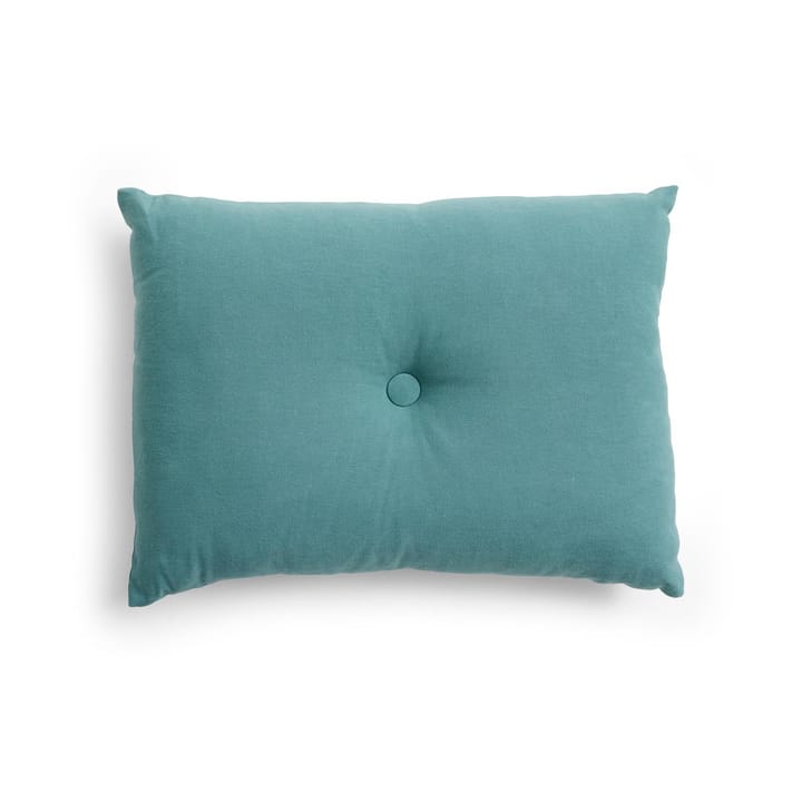 Dot Linen kudde 45x60 cm - Petrol - HAY
