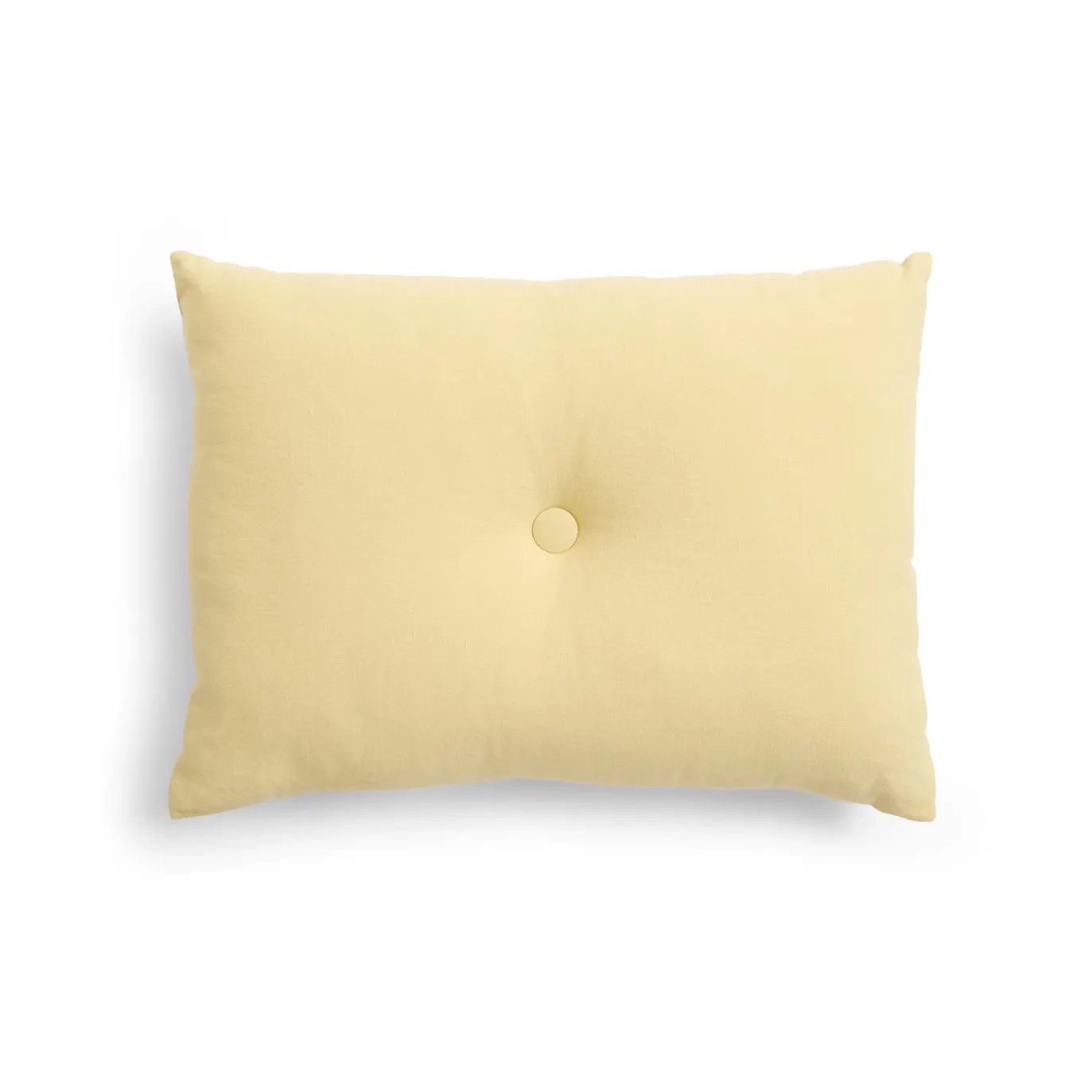 Dot Linen kudde 45x60 cm, Soft yellow HAY