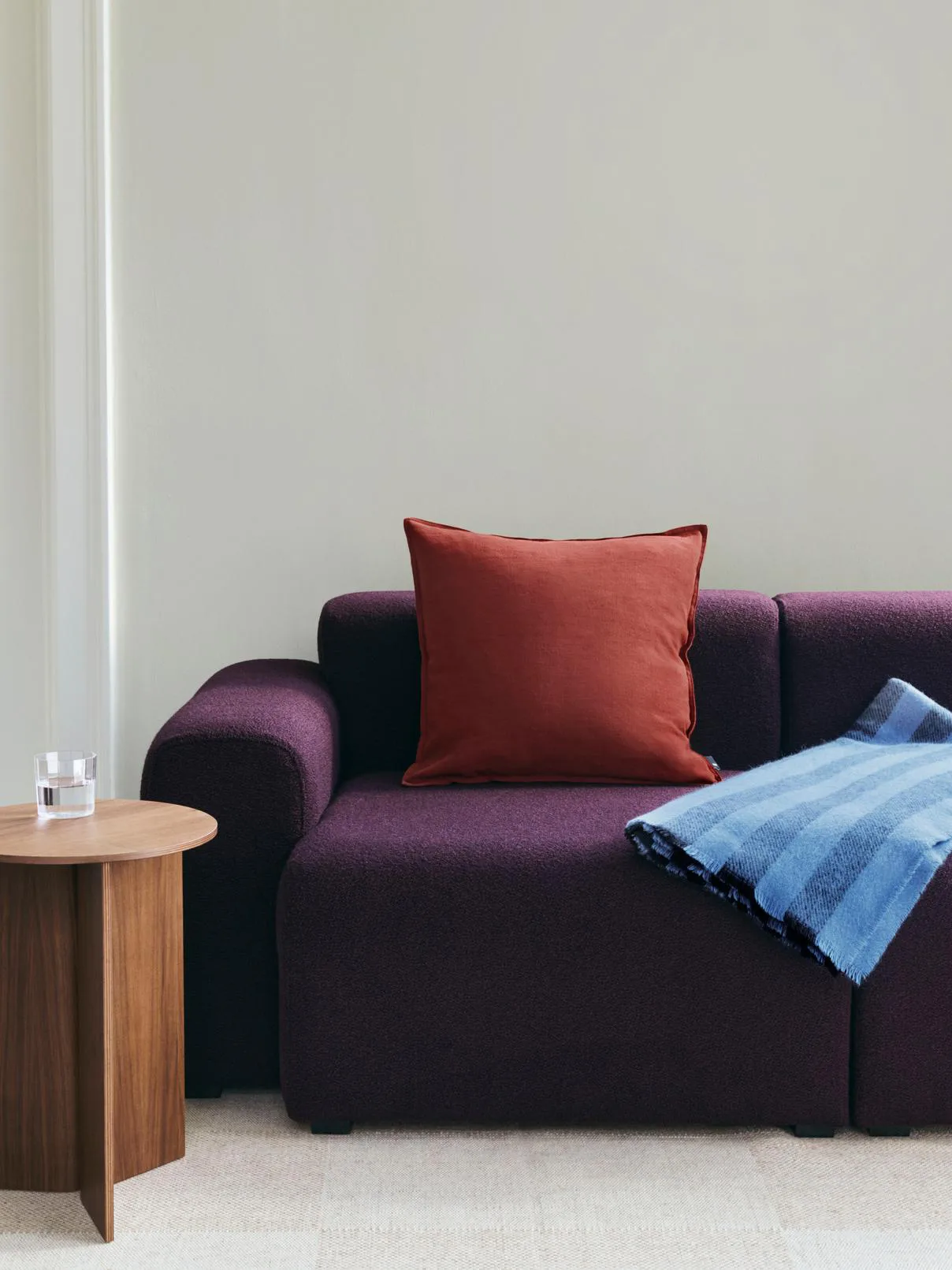 Duo pläd 130x180 cm, Sky blue HAY