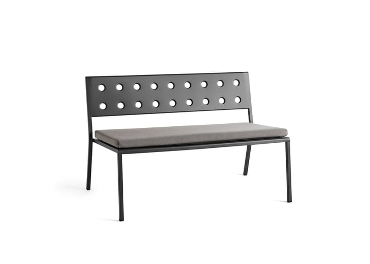 Dyna till Balcony Lounge bänk, Black pepper HAY