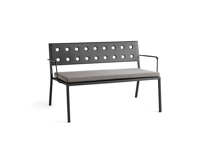 Dyna till Balcony Lounge bänk, Black pepper HAY