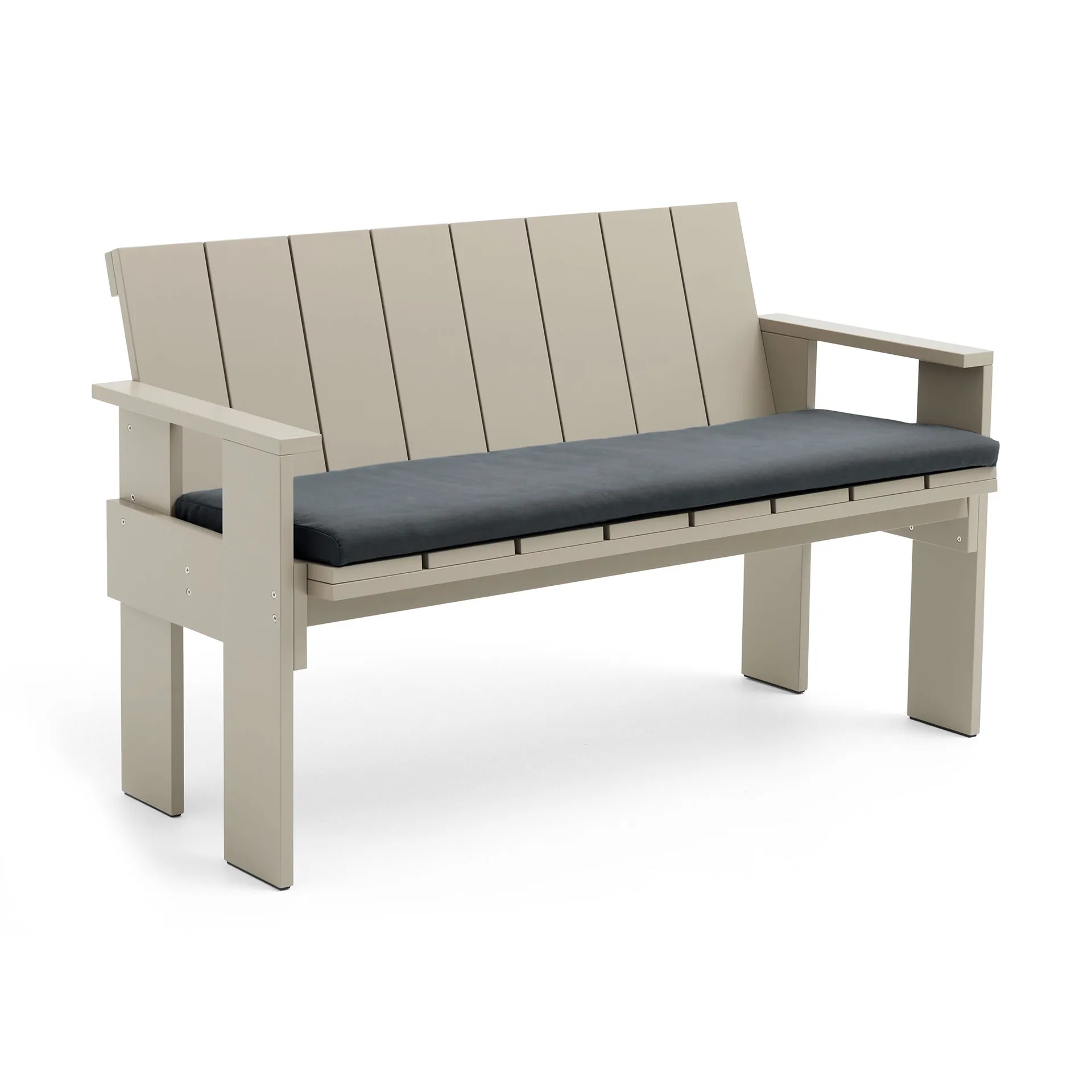 Dyna till Crate Dining Bench bänk, Anthracite HAY