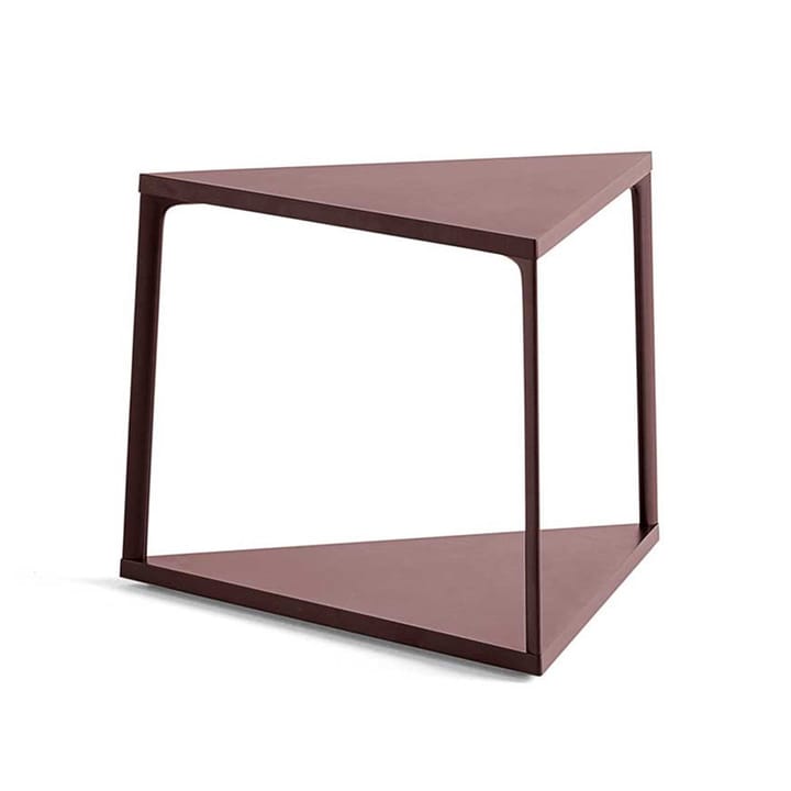 Eiffel Triangle sidobord - dark brick - HAY