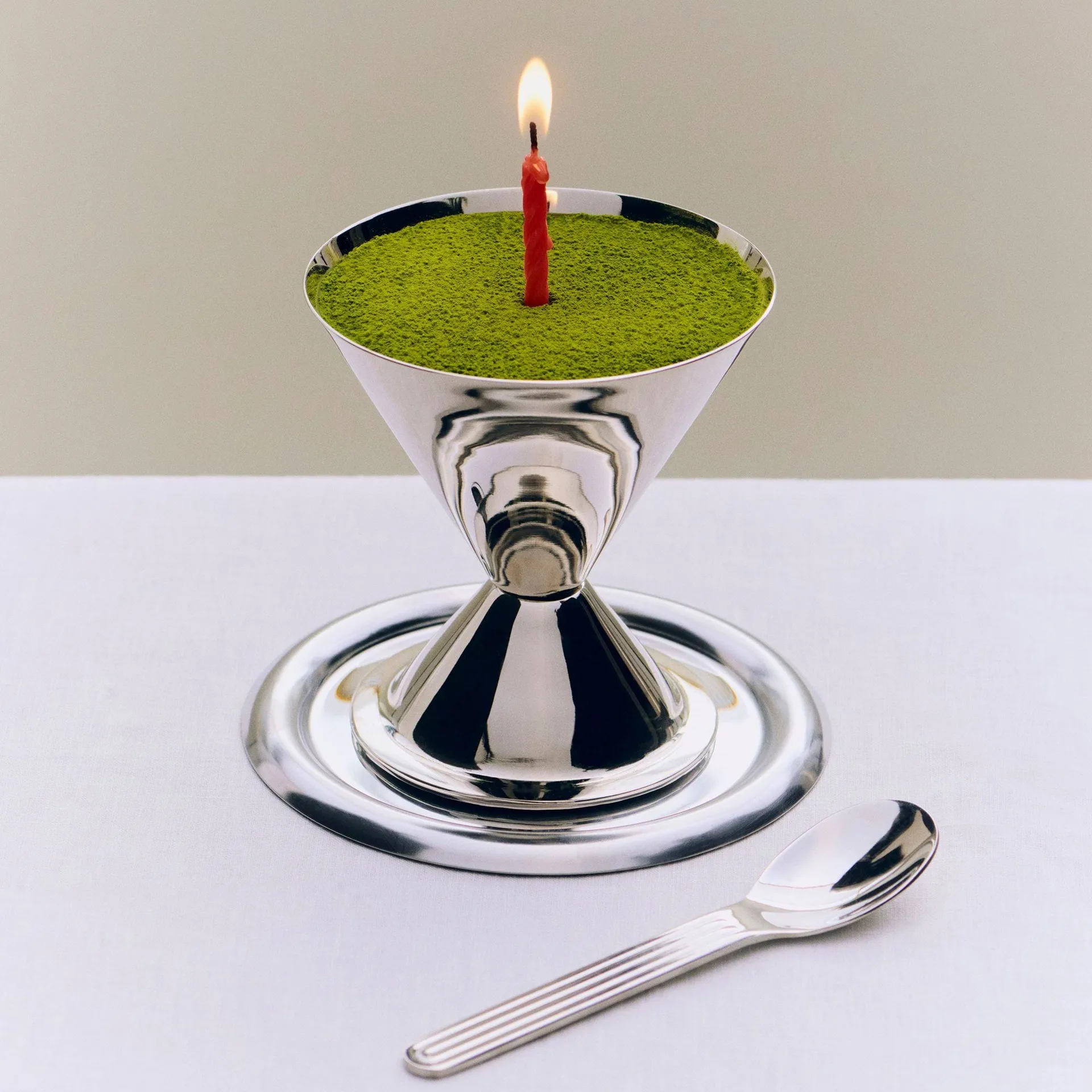 Essential Steel glasskål, Rostfritt stål, 10,5xØ10 cm HAY