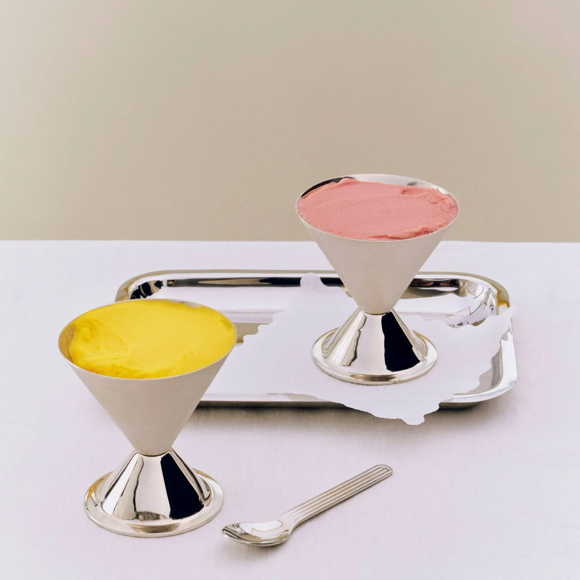 Essential Steel glasskål, Rostfritt stål, 10,5xØ10 cm HAY