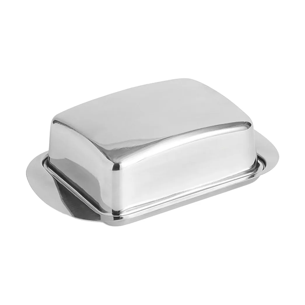 Essential Steel smörask, Rostfritt stål, 10x17 cm HAY