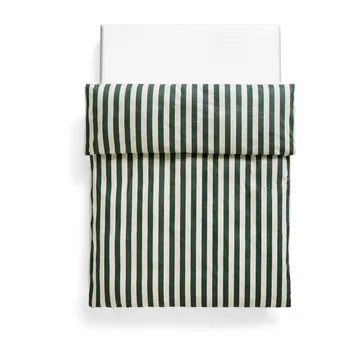 Été påslakan 150x210 cm - Dark green - HAY