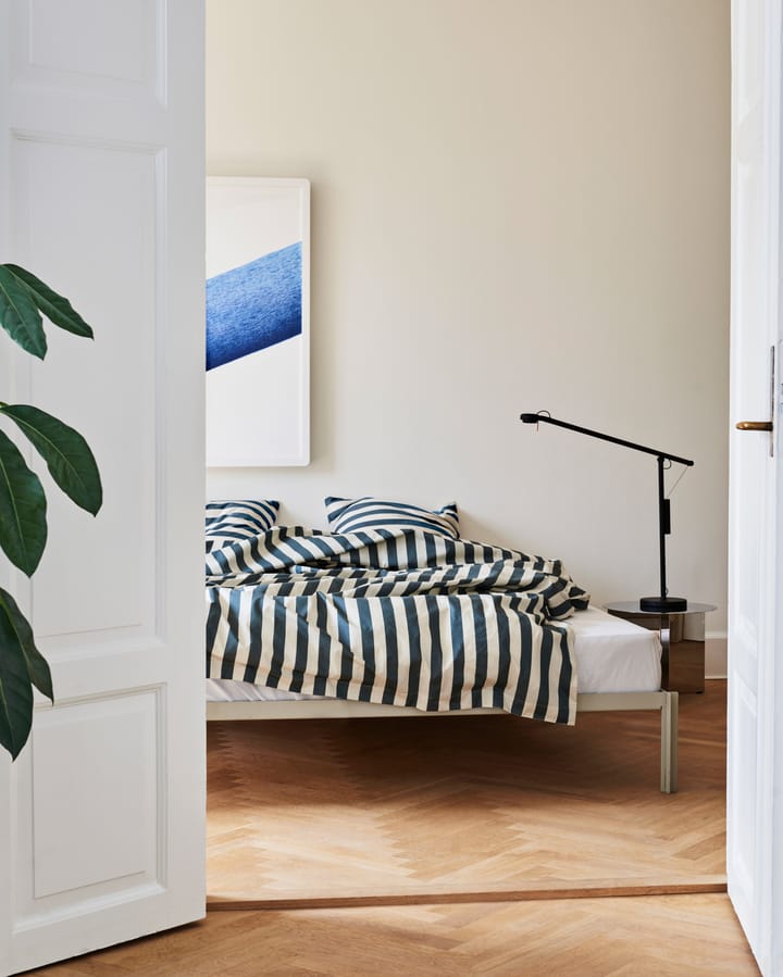 Été påslakan 150x210 cm, Dark green HAY
