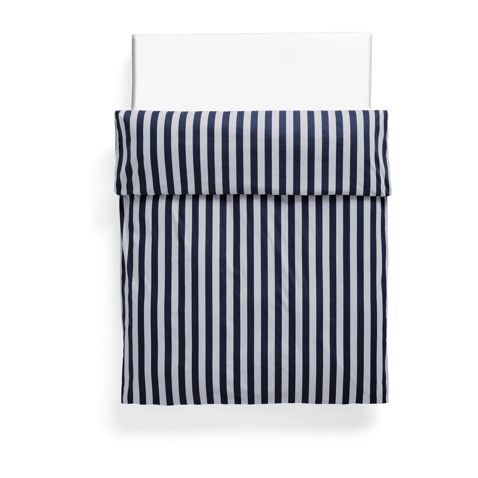Été påslakan 150x210 cm, Midnight blue-light grey HAY