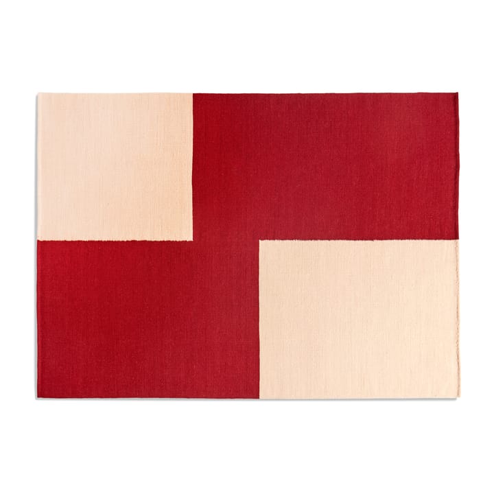 Ethan Cook Flat Works matta 170x240 cm - Red offset - HAY