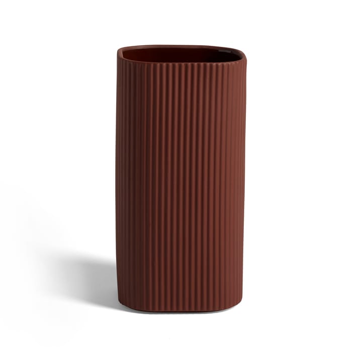 Facade vas 22 cm, Dark terracotta HAY
