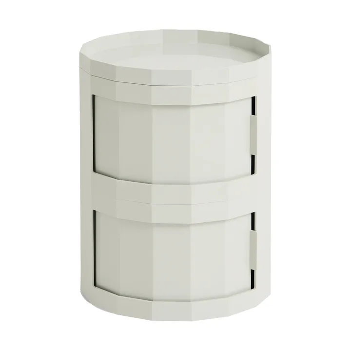 Facet Cabinet 20 sidobord - Misty grey - HAY