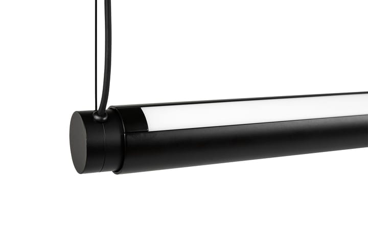 Factor Linear Suspension taklampa 1500 Diffused - Soft black - HAY