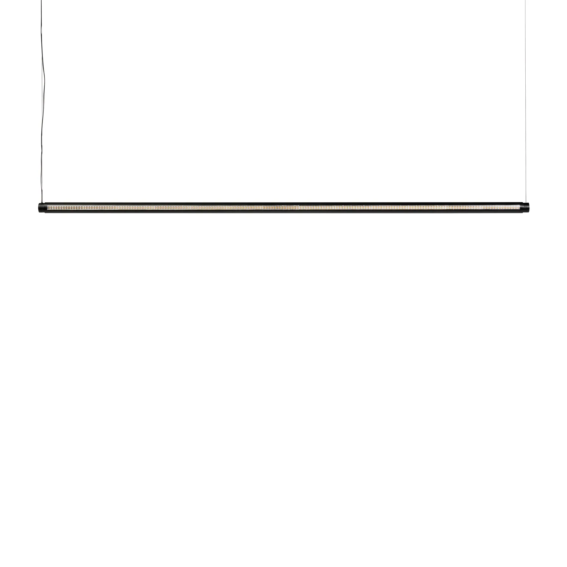 Factor Linear Suspension taklampa 1500 Directional, Soft black HAY