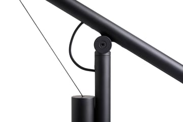 Fifty-Fifty bordslampa - Soft black - HAY
