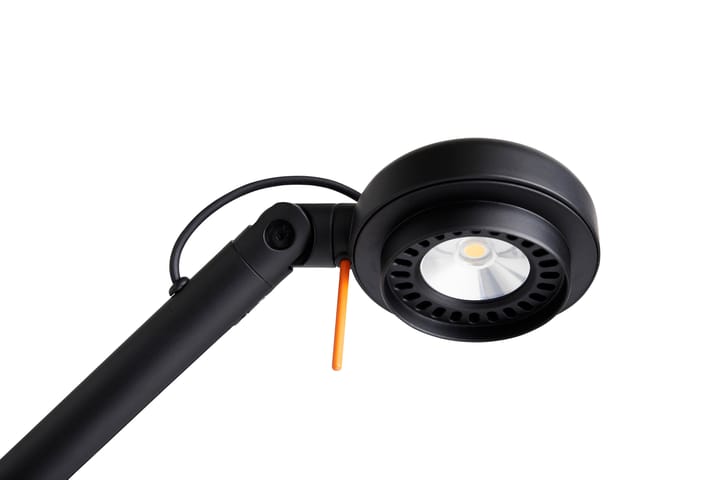 Fifty-Fifty bordslampa, Soft black HAY